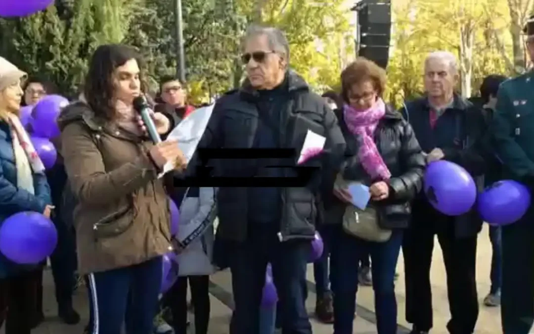 Acto de la Fundación Leticia Rosino en Zamora por el Día contra la Violencia de Género