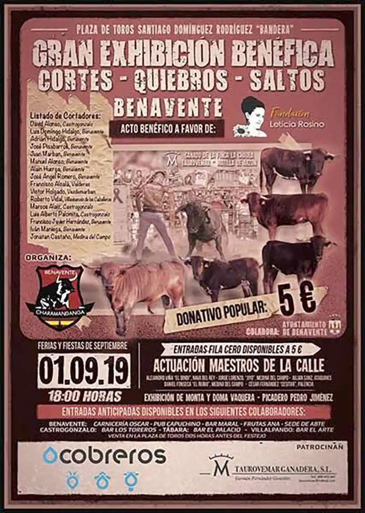 Capea Solidaria en memoria de Leticia Rosino 1