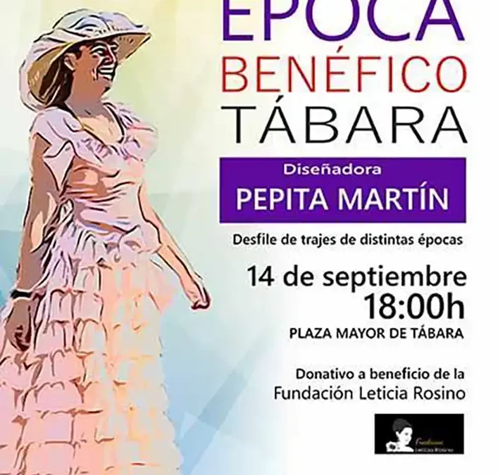 Desfile Benéfico de Época en Tábara