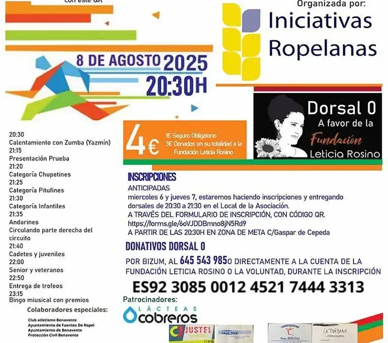 Fuentes de Ropel volverá a correr con el corazón por Leticia Rosino