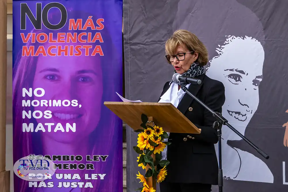 Indignación y recuerdo en Tábara: concentración por Leticia Rosino ante la puesta en libertad de su asesino